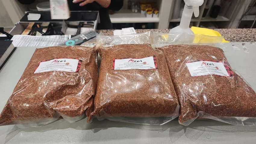 Producción de paquetes de gochugaru